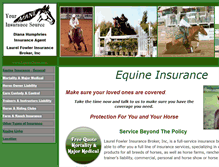 Tablet Screenshot of equinequote.com